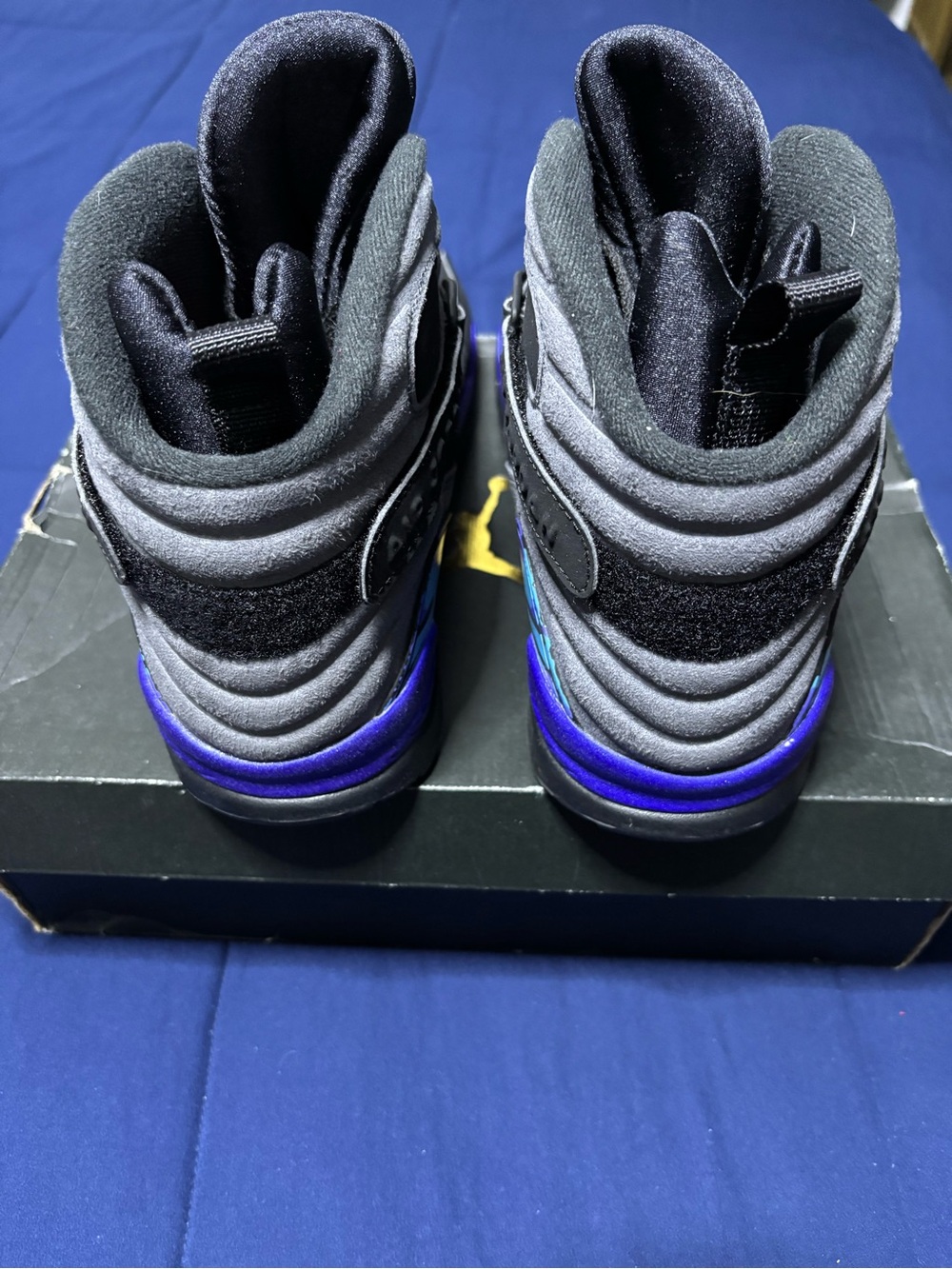 Jordan 8 Retro OG Aqua Size 13 - Picture 4 of 8